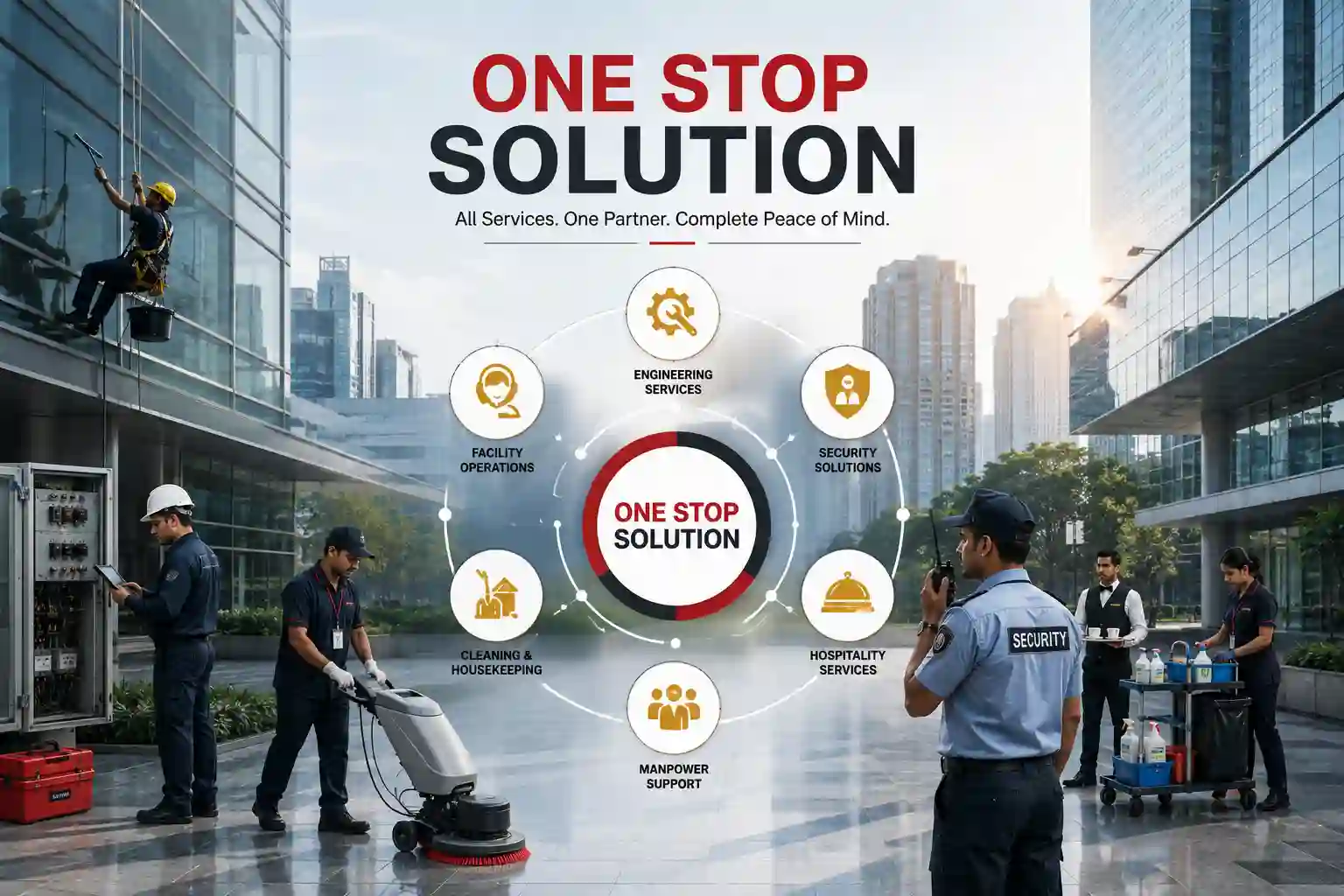 One stop facility management solution
