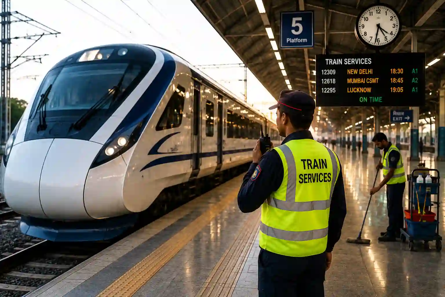Railway facility services